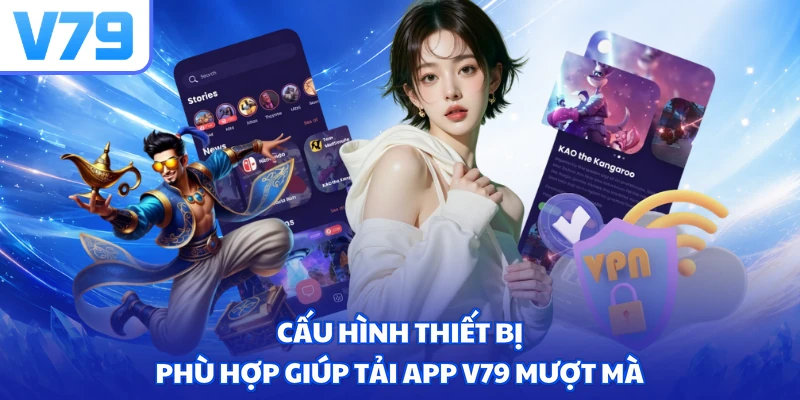 Cấu hình thiết bị phù hợp giúp tải app V79 mượt mà